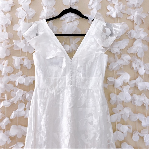 chinese dress ladies Cassandra Tulle Maxi Dress